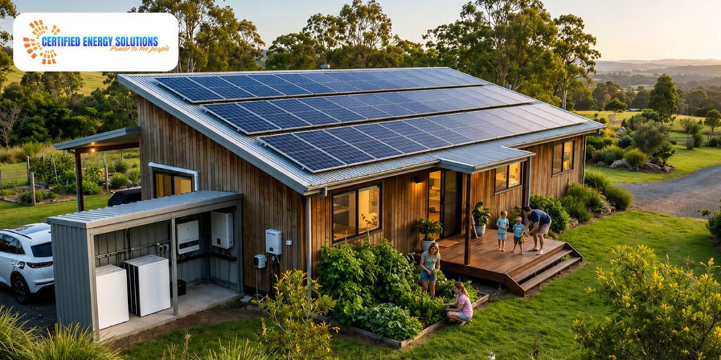Key Benefits of Installing Off Grid Solar System in Queensland For Homes- Certified Energy Solutions