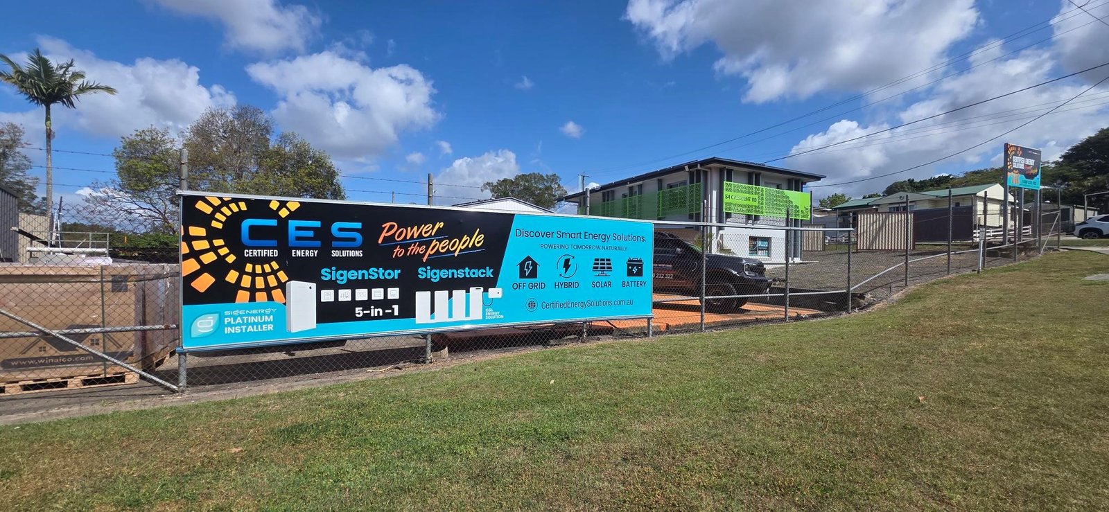 Certified Energy Solutions showroom in Gympie