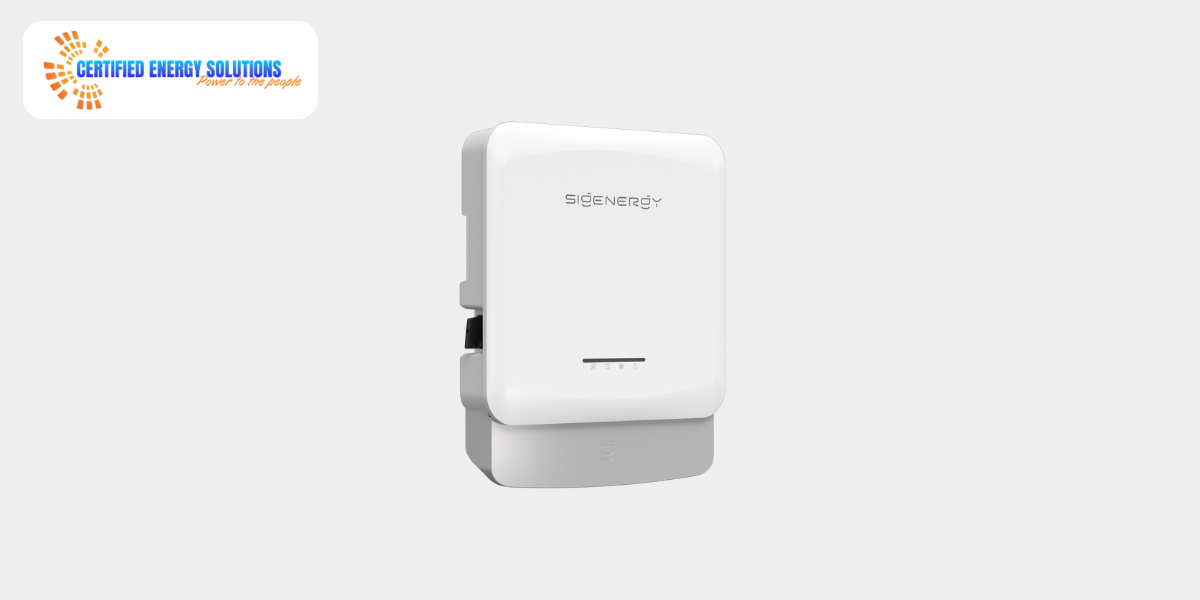 Sigen Hybrid Inverter for a home energy storage system